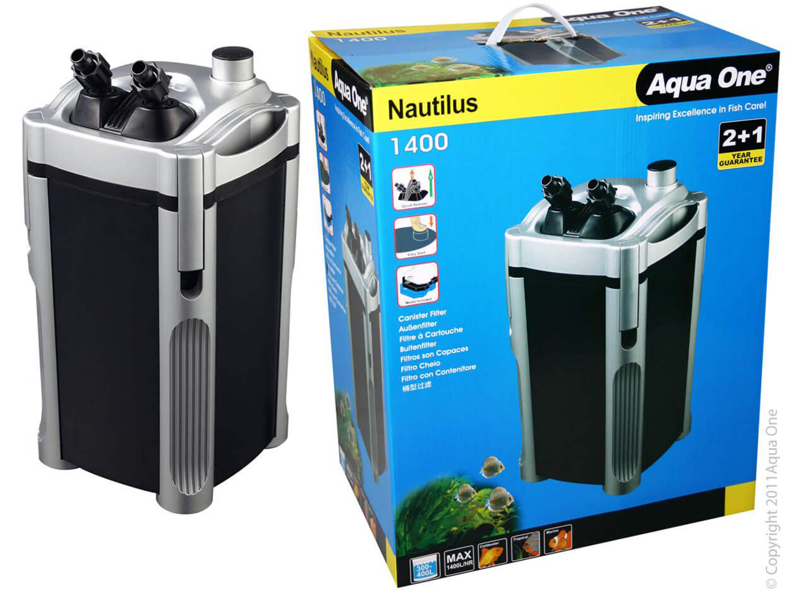 Aqua One Nautilus 1400 Canister Filter Buy Online