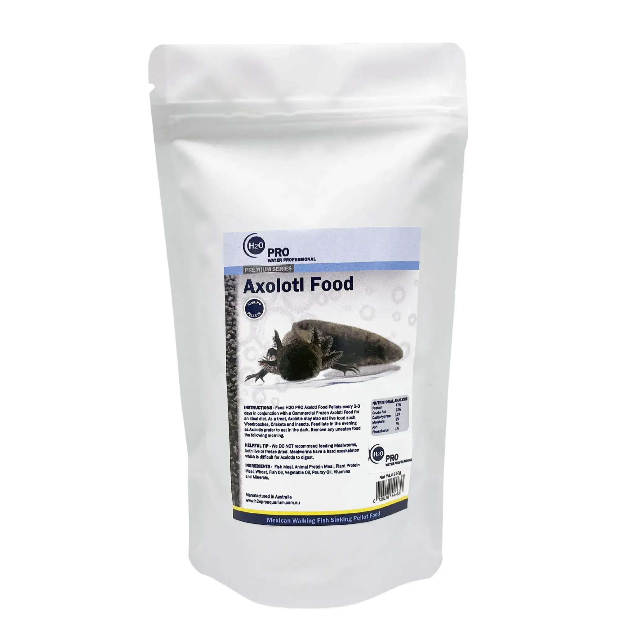 Axolotl Food