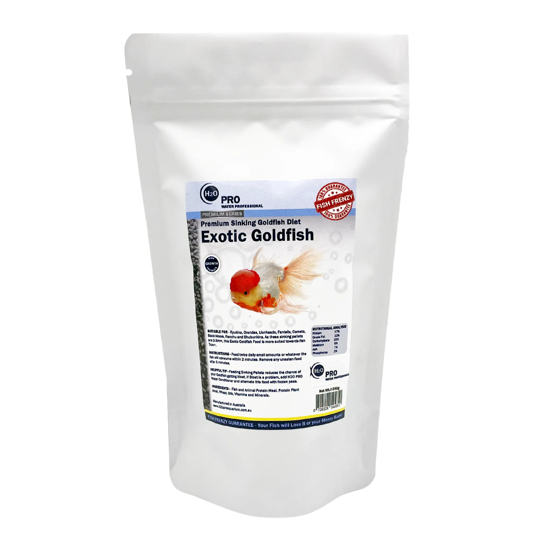 Exotic Goldfish Food