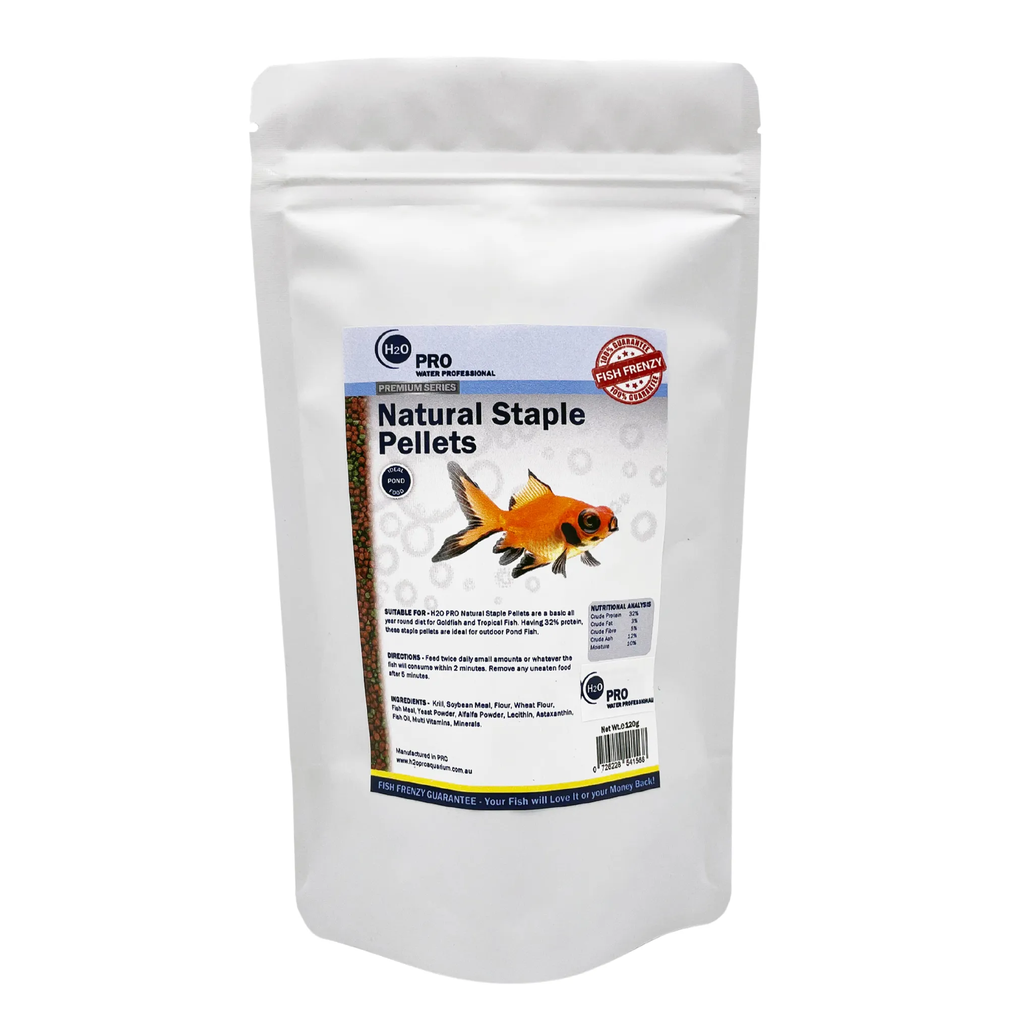 Natural Staple Pellets fish food