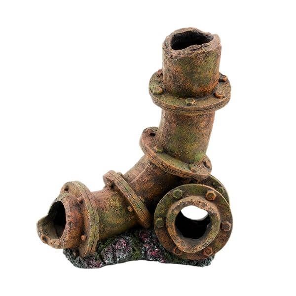Bent Pipe Aquarium Ornament H2o Pro Aquarium Buy Online