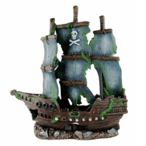 H2o Pro Pirate Tall Ship Aquarium Ornament