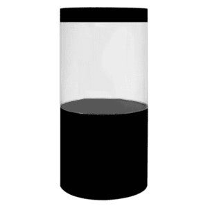 Cylinder Acrylic Aquarium with Top Filter