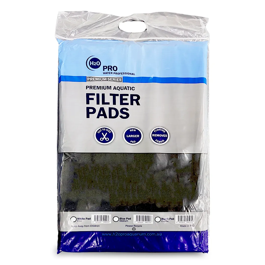 Aquarium Filter Pad Black Coarse H2o Pro Aquarium Buy Online