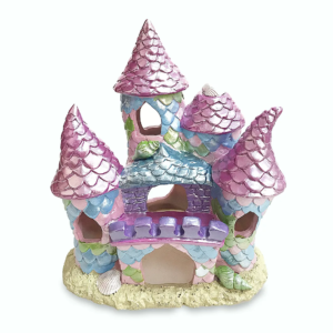 Pink Castle Aquarium Ornament