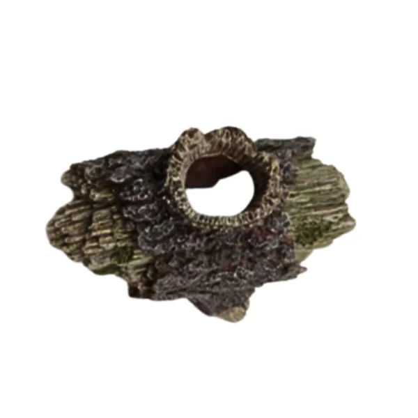 Aquarium Hollow Log Hide Small