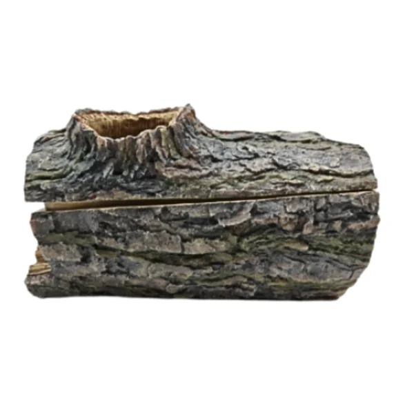 Aquarium Log Hide Two Piece