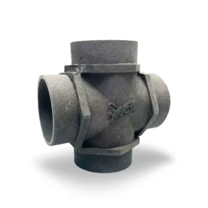 Antique Cross Pipe aquarium ornament